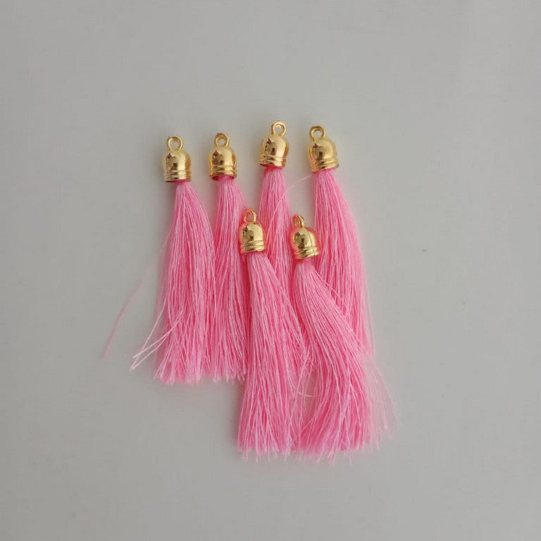 Tassels - Silk Thread - Light Pink
