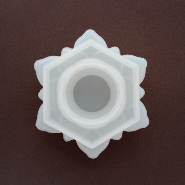 Silicon Mould - Tealight Holder - Lotus