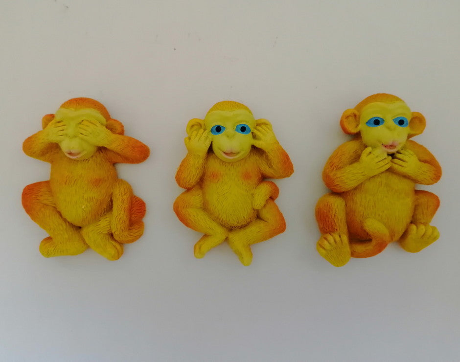 Fridge Magnet - Monkeys