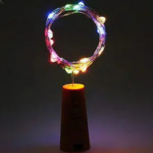 LED Fairy Lights / Cork Lights - Multicolour