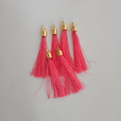 Tassels - Silk Thread - Peach