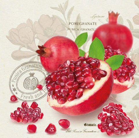 Pomegranate 33 X 33 cm
