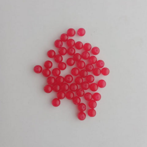 Beads Glass - Red