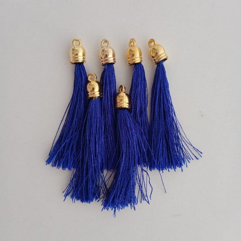 Tassels - Silk Thread - Royal Blue