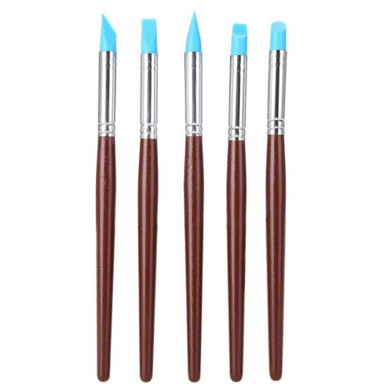 Silicon Brushes - 5 Pieces