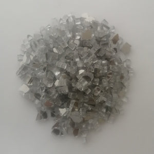 Fire Pit Glass - Silver